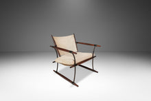 Load image into Gallery viewer, Rare Pair (2) of Restored Stokke "Stick" Chairs in Suede & Rosewood by Jens H. Quistgaard for Nissen Langaa, Denmark, c. 1960s-ABT Modern