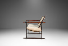 Load image into Gallery viewer, Rare Pair (2) of Restored Stokke "Stick" Chairs in Suede & Rosewood by Jens H. Quistgaard for Nissen Langaa, Denmark, c. 1960s-ABT Modern