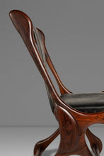 Load image into Gallery viewer, Rare Restored Mid-Century Modern "Sloucher" Sling Chair in Rosewood & Leather by Don S. Shoemaker for Señal Furniture, c. 1960s-ABT Modern