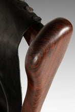 Load image into Gallery viewer, Rare Restored Mid-Century Modern "Sloucher" Sling Chair in Rosewood & Leather by Don S. Shoemaker for Señal Furniture, c. 1960s-ABT Modern