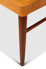Load image into Gallery viewer, Rare Set of Four (4) Scandinavian Modern Dining Chairs in Teak & Leather Attributed to Yngve Ekström for Gemla Diö, Sweden, c. 1950s-ABT Modern