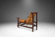 Load image into Gallery viewer, Rare Set of Two ( 2 ) 'Jangada' Lounge Chairs w/ Matching Ottoman in Jacaranda & Leather by Jean Gillon for Wood Art, Brazil, c. 1960s-ABT Modern