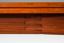 Load image into Gallery viewer, Rare Teak Folding Covertable Table by Poul Volther for Frem Røjle Converts from Console Table to Dinette Table, Denmark, c. 1960s-ABT Modern