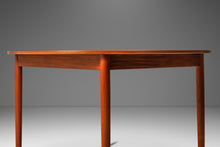 Load image into Gallery viewer, Rare Teak Folding Covertable Table by Poul Volther for Frem Røjle Converts from Console Table to Dinette Table, Denmark, c. 1960s-ABT Modern