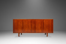Load image into Gallery viewer, Restored Danish Mid-Century Modern Credenza / Sideboard in Teak by Svend A. Madsen for Falster Mobelfabrik-ABT Modern