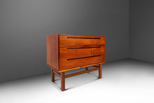 Load image into Gallery viewer, Restored Danish Mid-Century Modern Vanity Dresser in Teak by Nils Jonson for Tørring Møbelfabrik, Denmark, c. 1960s-ABT Modern