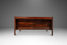 Load image into Gallery viewer, Restored Expansive Mid-Century Modern Executive Desk in Jacaranda Wood by Jean Gillon for Italma Wood Art, Brazil, c. 1960s-ABT Modern