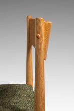 Load image into Gallery viewer, Restored Mid-Century Danish Modern Side / Dining Chair in Oak & Green Tweed by Poul Volther for Frem Røjle, Denmark, c. 1970s-ABT Modern