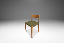 Load image into Gallery viewer, Restored Mid-Century Danish Modern Side / Dining Chair in Oak & Green Tweed by Poul Volther for Frem Røjle, Denmark, c. 1970s-ABT Modern