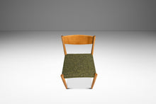 Load image into Gallery viewer, Restored Mid-Century Danish Modern Side / Dining Chair in Oak & Green Tweed by Poul Volther for Frem Røjle, Denmark, c. 1970s-ABT Modern