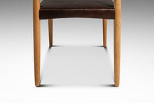 Load image into Gallery viewer, Restored Mid-Century Danish Modern Side / Dining Chair in Oak & Leather by Poul Volther for Frem Røjle, Denmark, c. 1970s-ABT Modern