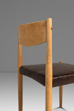 Load image into Gallery viewer, Restored Mid-Century Danish Modern Side / Dining Chair in Oak & Leather by Poul Volther for Frem Røjle, Denmark, c. 1970s-ABT Modern