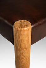 Load image into Gallery viewer, Restored Mid-Century Danish Modern Side / Dining Chair in Oak & Leather by Poul Volther for Frem Røjle, Denmark, c. 1970s-ABT Modern