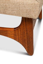 Load image into Gallery viewer, Restored Mid-Century Modern Ottoman / Footstool in Oak in the Manner of Adrian Pearsall, USA, c. 1960s-ABT Modern