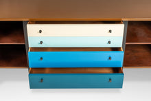 Load image into Gallery viewer, Restored Mid-Century Modern Sled-Based Credenza a Fusion of Inspiration After George Nelson and Finn Juhl, USA, c. 1960s-ABT Modern