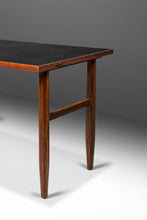 Load image into Gallery viewer, Restored Mid-Century Modern Writers Desk in Walnut with Leather Top, USA, c. 1960's-ABT Modern