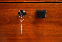 Load image into Gallery viewer, Restored Mid-Century Modern Writers Desk in Walnut with Leather Top, USA, c. 1960's-ABT Modern
