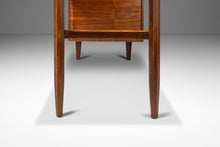Load image into Gallery viewer, Restored Mid-Century Modern Writers Desk in Walnut with Leather Top, USA, c. 1960's-ABT Modern
