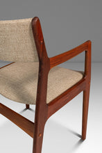 Load image into Gallery viewer, Restored Mid-Century Scandinavian Modern Arm Chair in Solid Teak & New Fabric in the Manner of D-SCAN, c. 1970's-ABT Modern