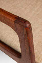 Load image into Gallery viewer, Restored Mid-Century Scandinavian Modern Arm Chair in Solid Teak & New Fabric in the Manner of D-SCAN, c. 1970's-ABT Modern