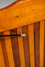 Load image into Gallery viewer, Rustic Americana Hand-Crafted 19th Century-Styled Cottage Armchair in Solid Maple & Walnut, USA, c. 1940s-ABT Modern