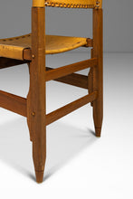 Load image into Gallery viewer, Safari Tanned Saddle Leather & Oak Lounge/Side Chair Designed by Biermann Werner for Arte Sano, Colombia, c. 1960's-ABT Modern