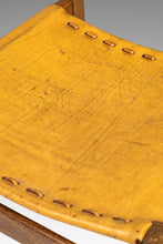 Load image into Gallery viewer, Safari Tanned Saddle Leather & Oak Lounge/Side Chair Designed by Biermann Werner for Arte Sano, Colombia, c. 1960's-ABT Modern