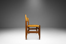 Load image into Gallery viewer, Safari Tanned Saddle Leather & Oak Lounge/Side Chair Designed by Biermann Werner for Arte Sano, Colombia, c. 1960's-ABT Modern