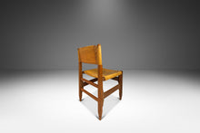 Load image into Gallery viewer, Safari Tanned Saddle Leather & Oak Lounge/Side Chair Designed by Biermann Werner for Arte Sano, Colombia, c. 1960's-ABT Modern