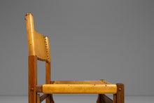 Load image into Gallery viewer, Safari Tanned Saddle Leather & Oak Lounge/Side Chair Designed by Biermann Werner for Arte Sano, Colombia, c. 1960's-ABT Modern