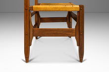 Load image into Gallery viewer, Safari Tanned Saddle Leather & Oak Lounge/Side Chair Designed by Biermann Werner for Arte Sano, Colombia, c. 1960's-ABT Modern