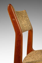 Load image into Gallery viewer, Scandinavian Mid-Century Modern Side / Desk Chair in Solid Teak & Original Fabric by D-SCAN, c. 1970s-ABT Modern