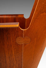 Load image into Gallery viewer, Scandinavian Modern Bentwood Office Chair Constructed from Birch with Patinaed Cognac Leather, Ake Axelsson, Sweden, 2000s-ABT Modern