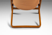 Load image into Gallery viewer, Scandinavian Modern Leather and Beech Wood Armchair / Lounge Chair by Göte Möbler, Sweden, c. 1970's-ABT Modern