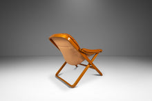 Load image into Gallery viewer, Scandinavian Modern Leather and Beech Wood Armchair / Lounge Chair by Göte Möbler, Sweden, c. 1970's-ABT Modern