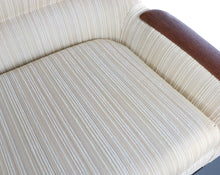 Load image into Gallery viewer, Set of 2 Swedish Mid Century Modern Lounge Chairs in Exquisite Walnut and Original Fabric-ABT Modern