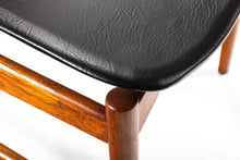 Load image into Gallery viewer, Set of 4 Arne Vodder Sculptural Chairs w/ a Cane Back and Brass Detailing, Denmark-ABT Modern