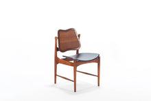 Load image into Gallery viewer, Set of 4 Arne Vodder Sculptural Chairs w/ a Cane Back and Brass Detailing, Denmark-ABT Modern