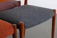 Load image into Gallery viewer, Set of 4 Niels Moller Teak Model 83 Dining Chairs in Knoll Fabric-ABT Modern