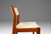 Load image into Gallery viewer, Set of Eight (8) Danish Mid-Century Modern Dining Chairs in Solid Teak & New Upholstery by D-SCAN, c. 1970's-ABT Modern