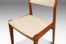 Load image into Gallery viewer, Set of Eight (8) Danish Mid-Century Modern Dining Chairs in Solid Teak & New Upholstery by D-SCAN, c. 1970's-ABT Modern