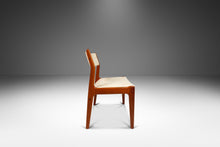 Load image into Gallery viewer, Set of Eight (8) Danish Mid-Century Modern Dining Chairs in Solid Teak & New Upholstery by D-SCAN, c. 1970's-ABT Modern