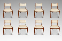 Load image into Gallery viewer, Set of Eight (8) Danish Mid-Century Modern Dining Chairs in Solid Teak & New Upholstery by D-SCAN, c. 1970's-ABT Modern
