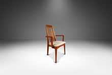 Load image into Gallery viewer, Set of Eight (8) Danish Modern Dining Chairs in Solid Teak and New Upholstery by Benny Linden for Benny Linden Design, c. 1970's-ABT Modern