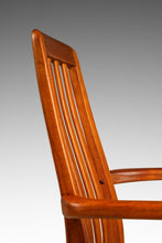 Load image into Gallery viewer, Set of Eight (8) Danish Modern Dining Chairs in Solid Teak and New Upholstery by Benny Linden for Benny Linden Design, c. 1970's-ABT Modern