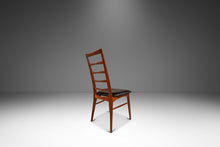 Load image into Gallery viewer, Set of Eight (8) Danish Modern "Lis" Ladderback Dining Chairs in Teak & Walnut by Niels Koefoed for Koefoeds Hornslet, Denmark, c. 1960's-ABT Modern