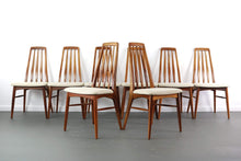 Load image into Gallery viewer, Set of Eight ( 8 ) "Eva" Dining Chairs by Niels Koefoeds in Rosewood-ABT Modern