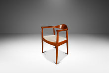 Load image into Gallery viewer, Set of Eight (8) Mid-Century Modern Dining Chairs in Solid Oak After Hans J. Wegner's 'Presidential' Chair, USA, c. 1990's-ABT Modern