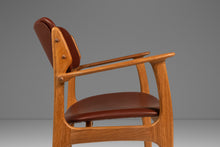 Load image into Gallery viewer, Set of Eight (8) Model 49 Dining Chairs w/ Two Armchairs in Teak & New Leather by Erik Buch for O. D. Møbler, Denmark, c. 1960s-ABT Modern