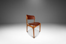 Load image into Gallery viewer, Set of Eight (8) Model 49 Dining Chairs w/ Two Armchairs in Teak & New Leather by Erik Buch for O. D. Møbler, Denmark, c. 1960s-ABT Modern